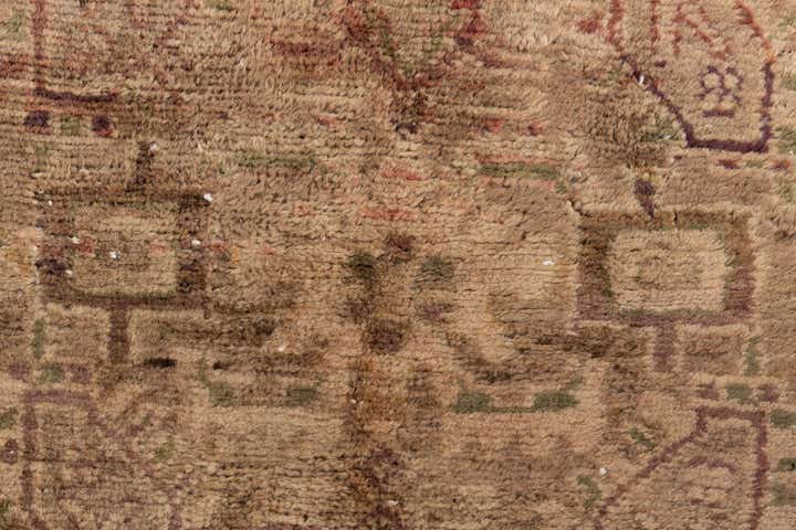 3' 1 x 5' 5 Hand Knotted Ultra Vintage Persian Wool Rug