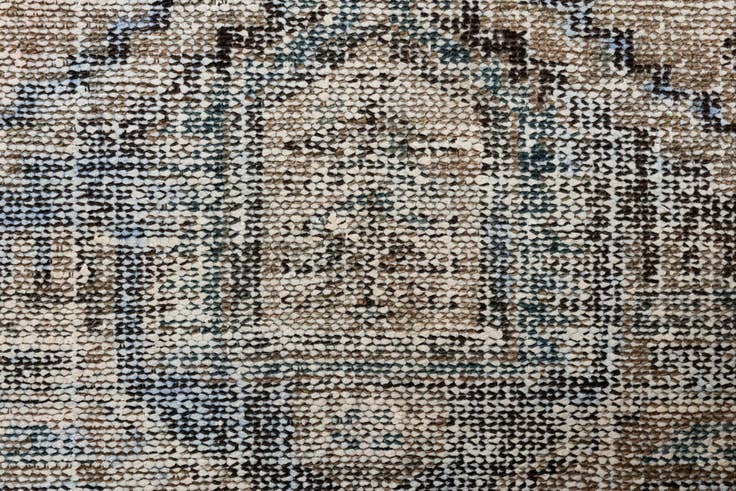 Detail image of 3' 10 x 6' 8 Hand Knotted Ultra Vintage Persian Wool Rug