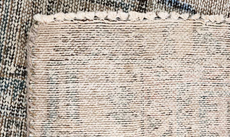 Detail image of 3' 10 x 6' 8 Hand Knotted Ultra Vintage Persian Wool Rug