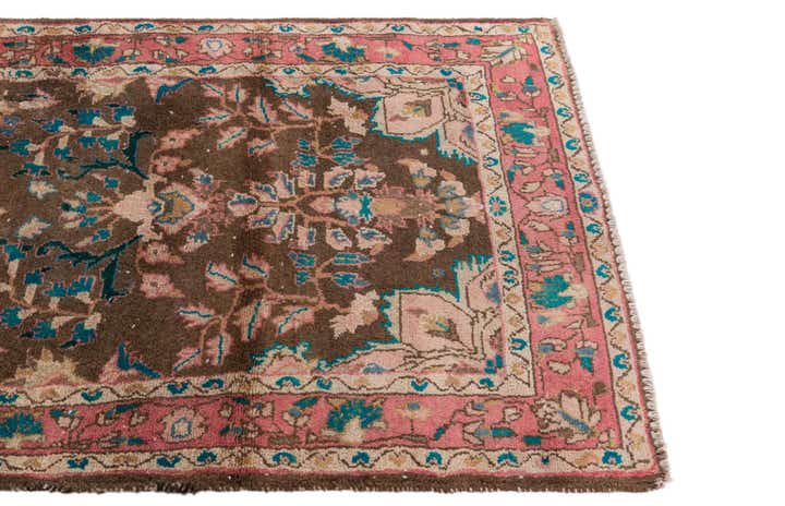 3' x 5' 6 Hand Knotted Ultra Vintage Persian Wool Rug