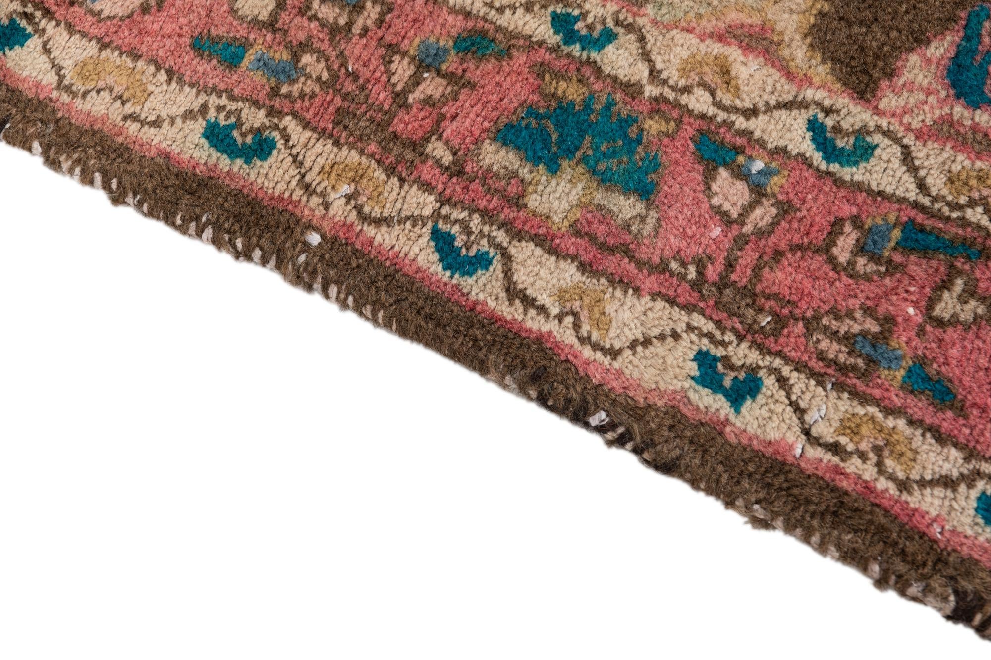3' x 5' 6 Hand Knotted Ultra Vintage Persian Wool Rug