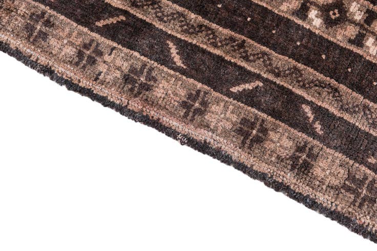 Detail image of 3' x 4' 8 Hand Knotted Ultra Vintage Persian Wool Rug