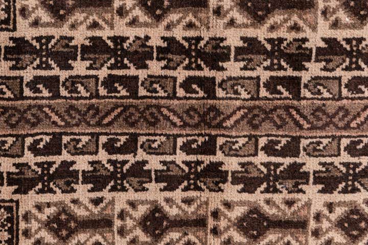 3' x 4' 8 Hand Knotted Ultra Vintage Persian Wool Rug