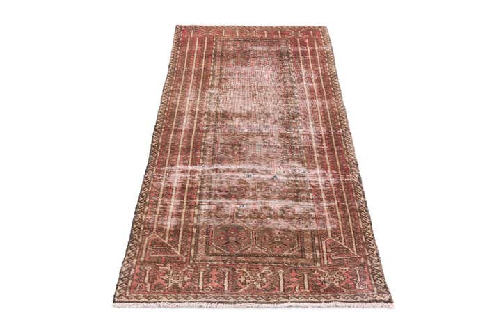 2' 9 x 5' 3 Hand Knotted Ultra Vintage Persian Wool Rug