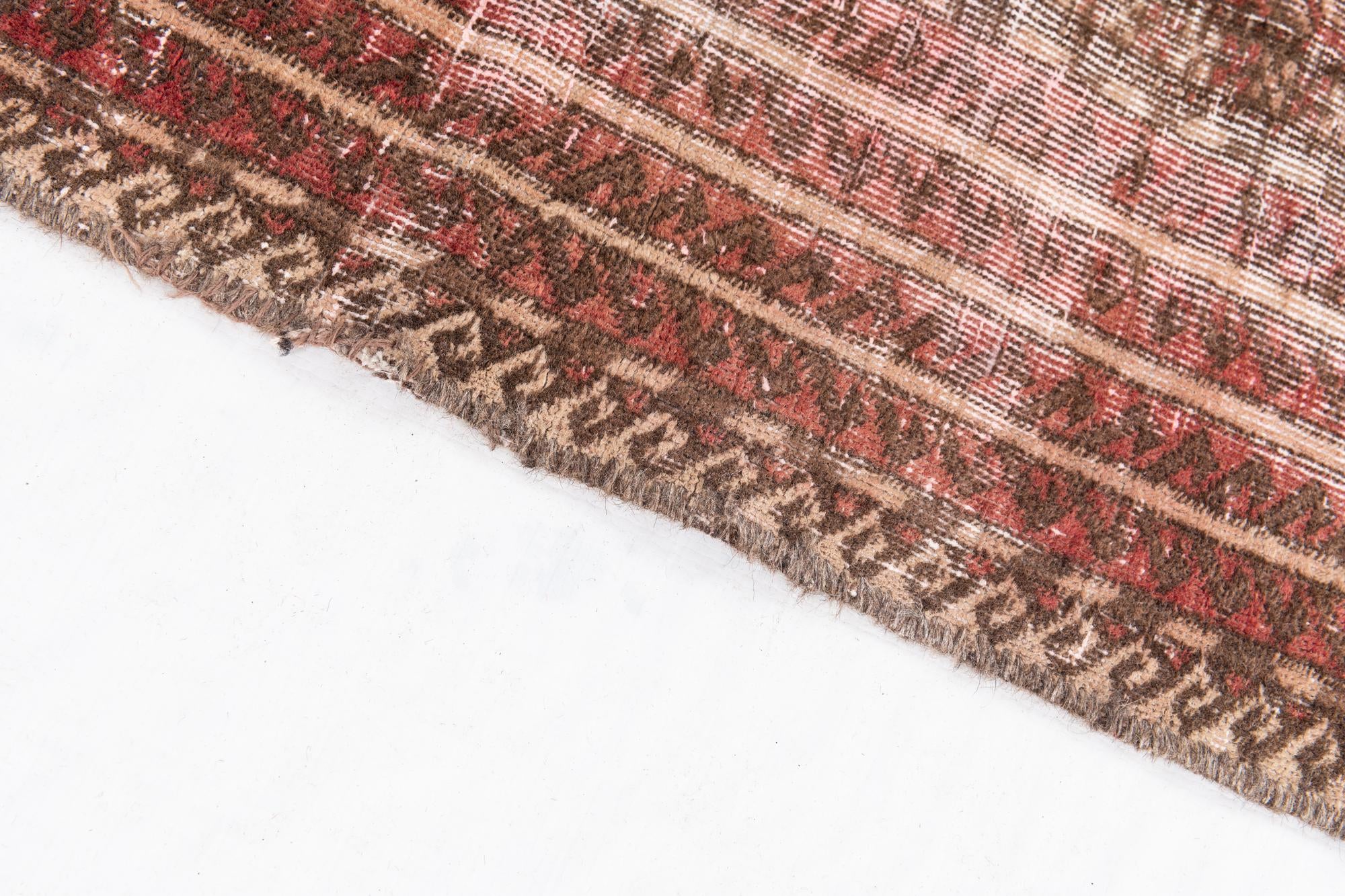 2' 9 x 5' 3 Hand Knotted Ultra Vintage Persian Wool Rug