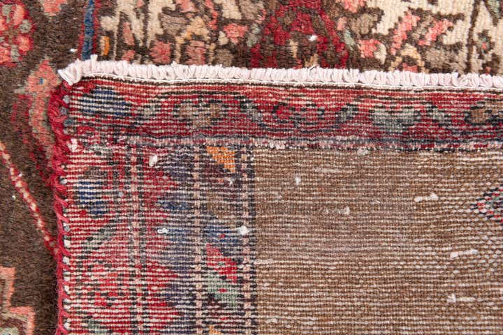 3' 4 x 4' 3 Hand Knotted Ultra Vintage Persian Wool Rug
