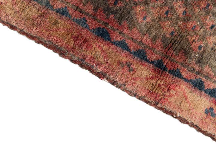 3' 4 x 5' 7 Hand Knotted Ultra Vintage Persian Wool Rug