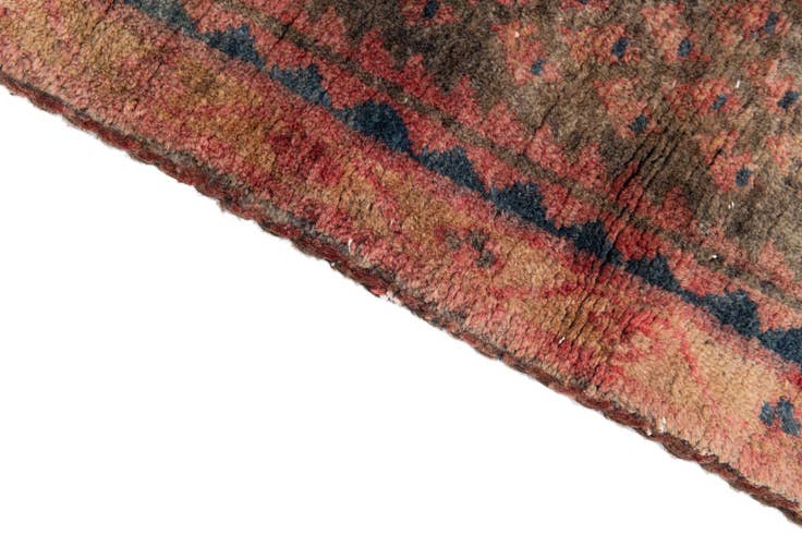 Detail image of 100cm x 170cm Hand Knotted Ultra Vintage Persian Wool Rug