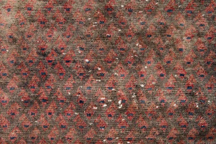 3' 4 x 5' 7 Hand Knotted Ultra Vintage Persian Wool Rug