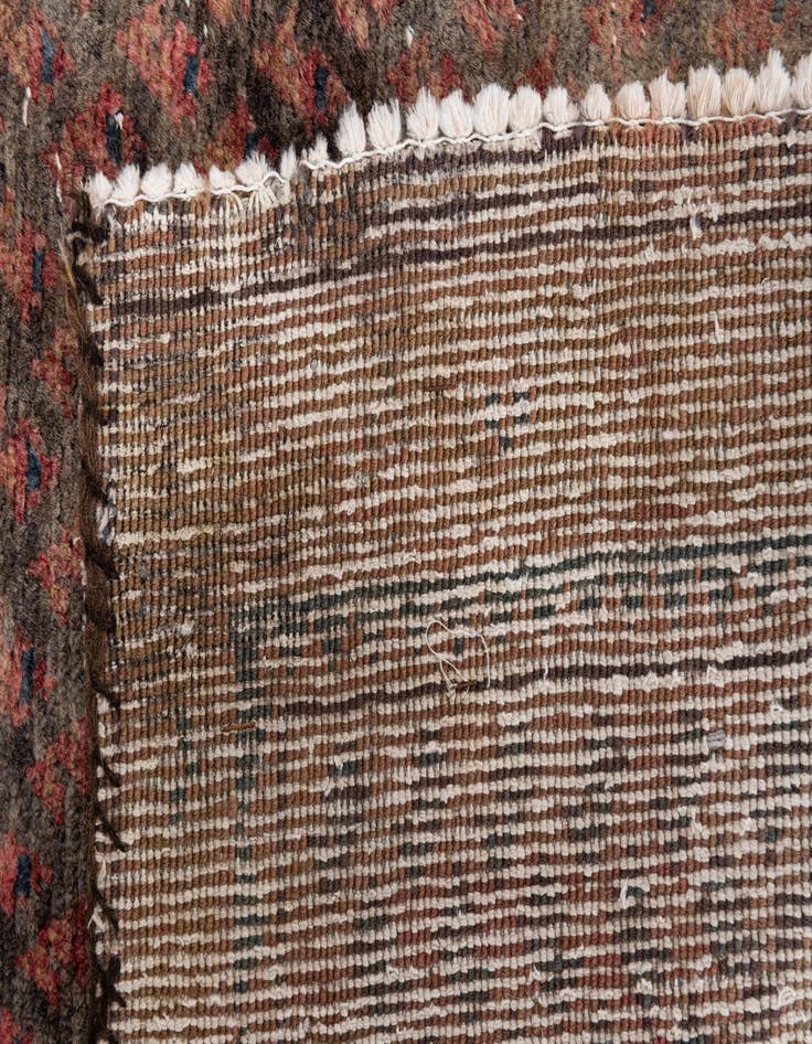 Detail image of 3' 4 x 5' 7  Hand Knotted Ultra Vintage Persian Wool Rug
