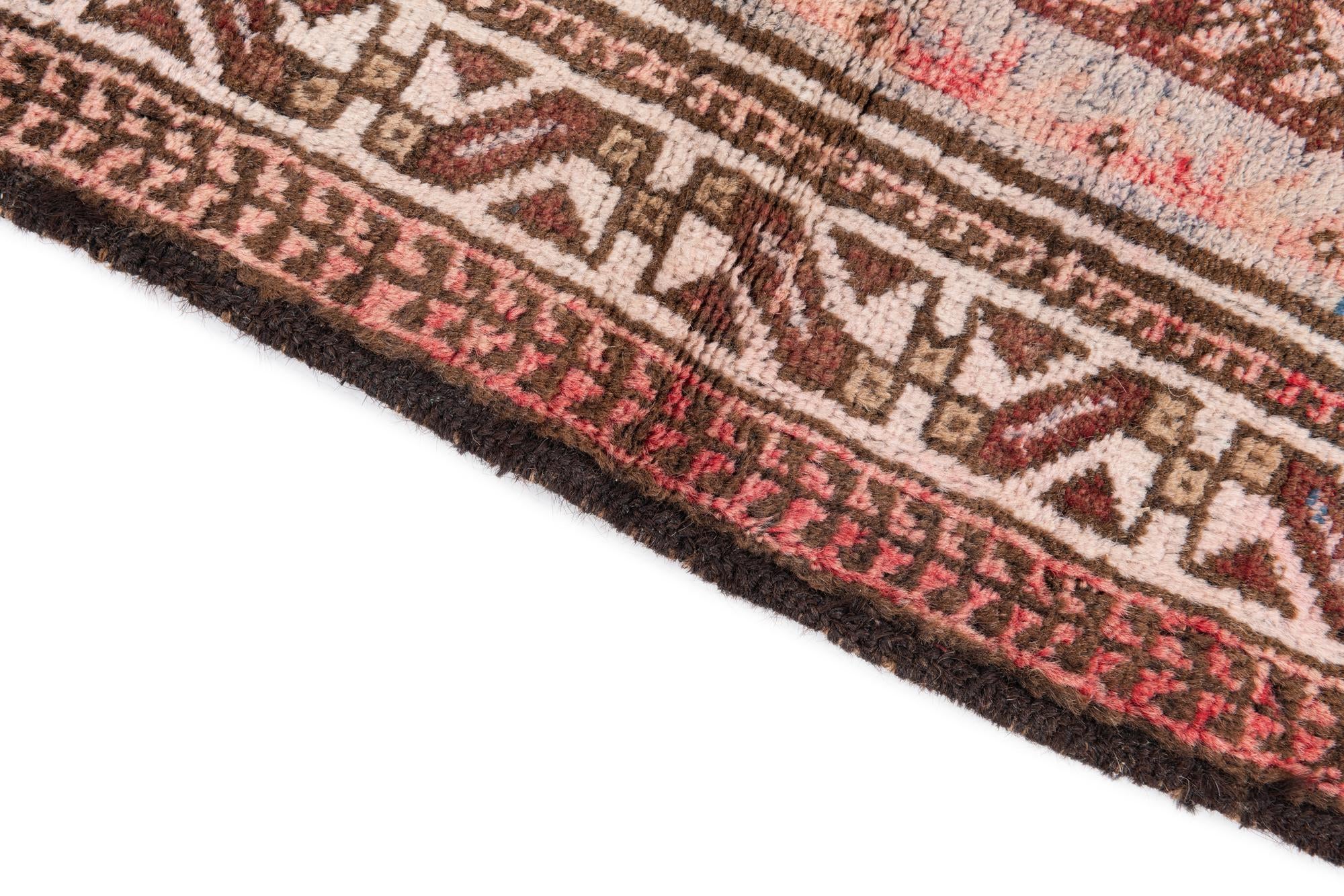 3' x 4' 3 Hand Knotted Ultra Vintage Persian Wool Rug