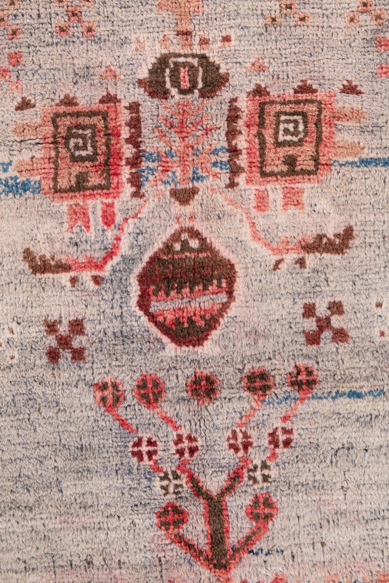3' x 4' 3 Hand Knotted Ultra Vintage Persian Wool Rug