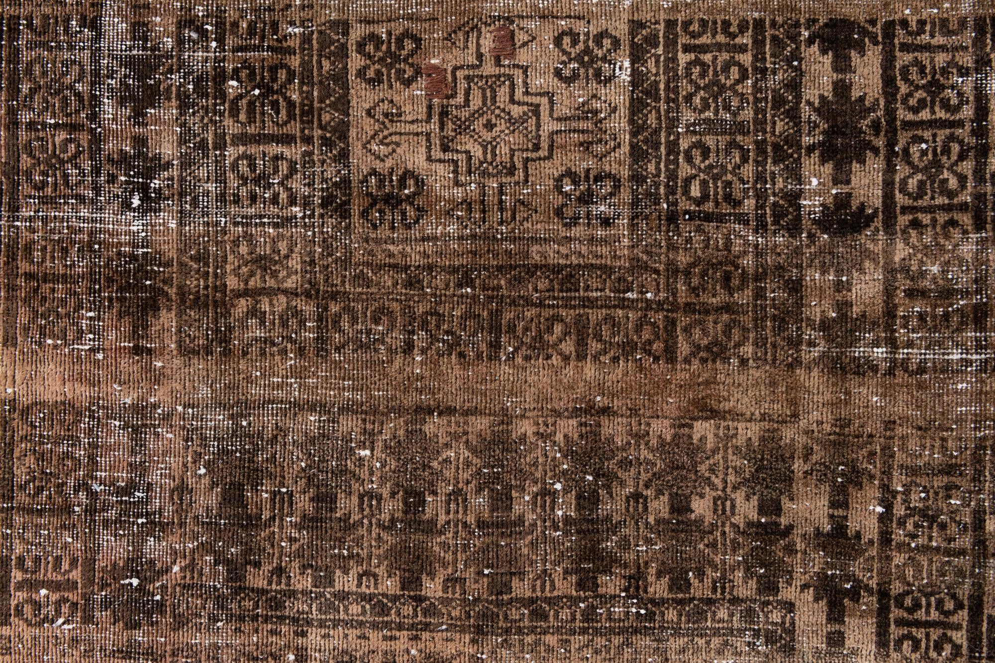 3' 3 x 6' 2 Hand Knotted Ultra Vintage Persian Wool Rug