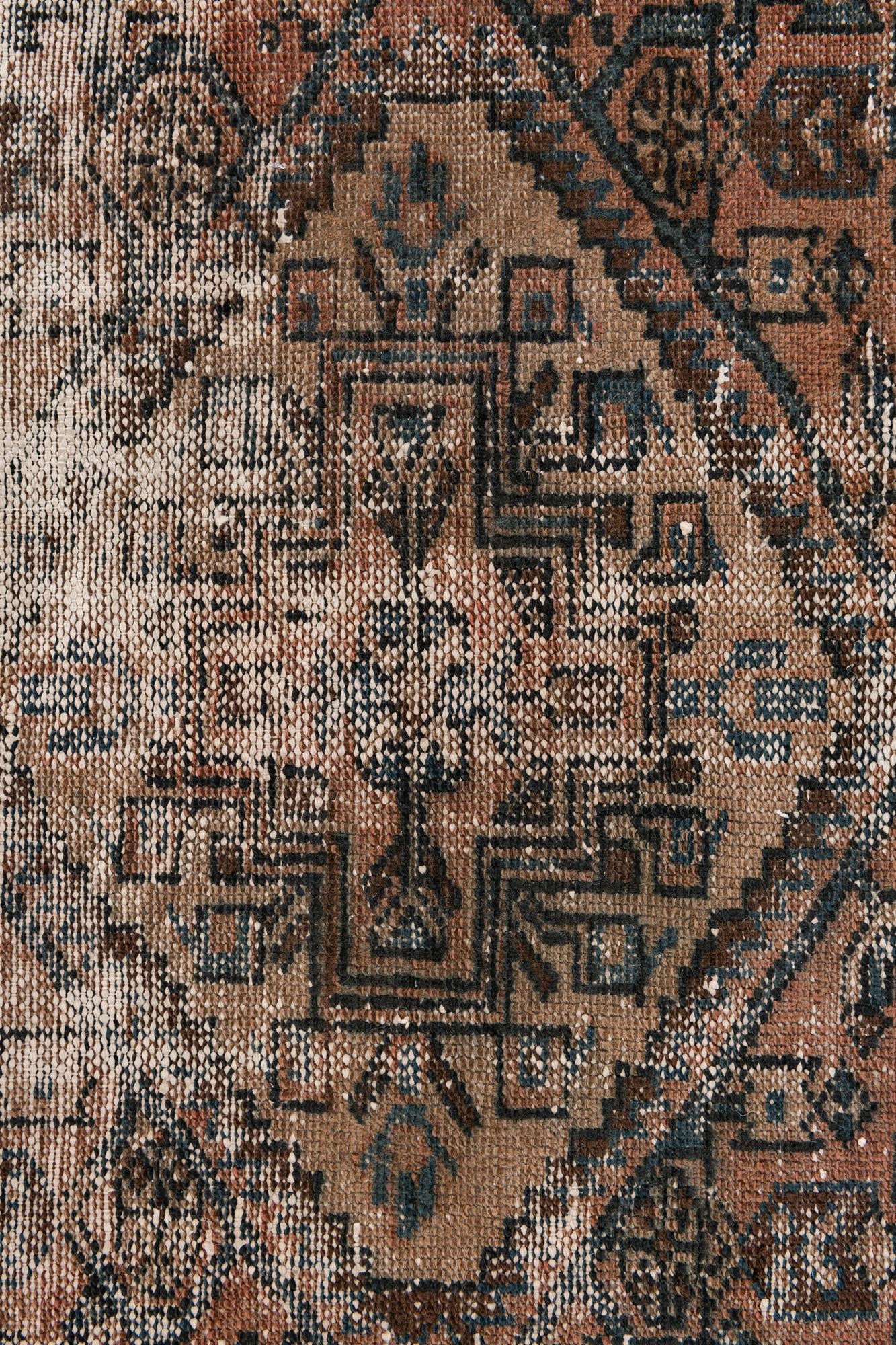 3' 3 x 6' 4 Hand Knotted Ultra Vintage Persian Wool Rug