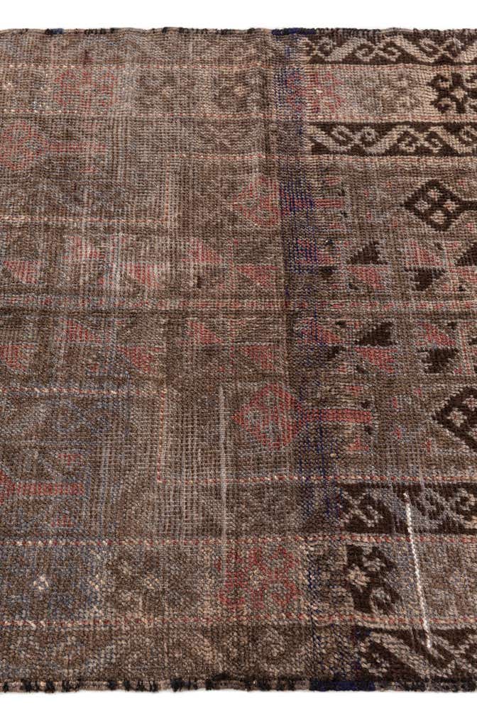 80cm x 130cm anudado a mano Ultra Vintage Alfombra Persa Lana