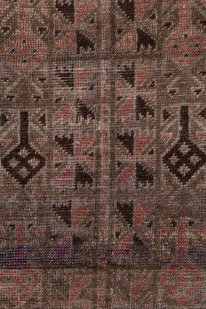 80cm x 130cm anudado a mano Ultra Vintage Alfombra Persa Lana