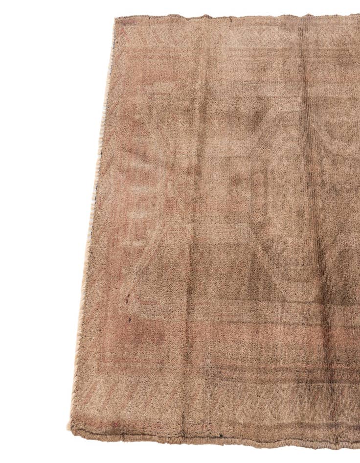 Detail image of 2' 10 x 4' 7  Hand Knotted Ultra Vintage Persian Wool Rug