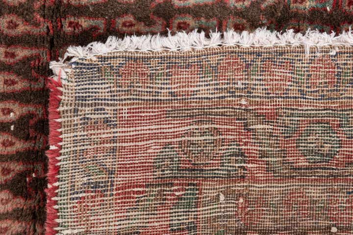 3' 3 x 3' 9 Hand Knotted Ultra Vintage Persian Wool Rug