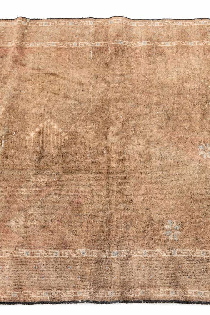 2' 9 x 4' 4 Hand Knotted Ultra Vintage Persian Wool Rug