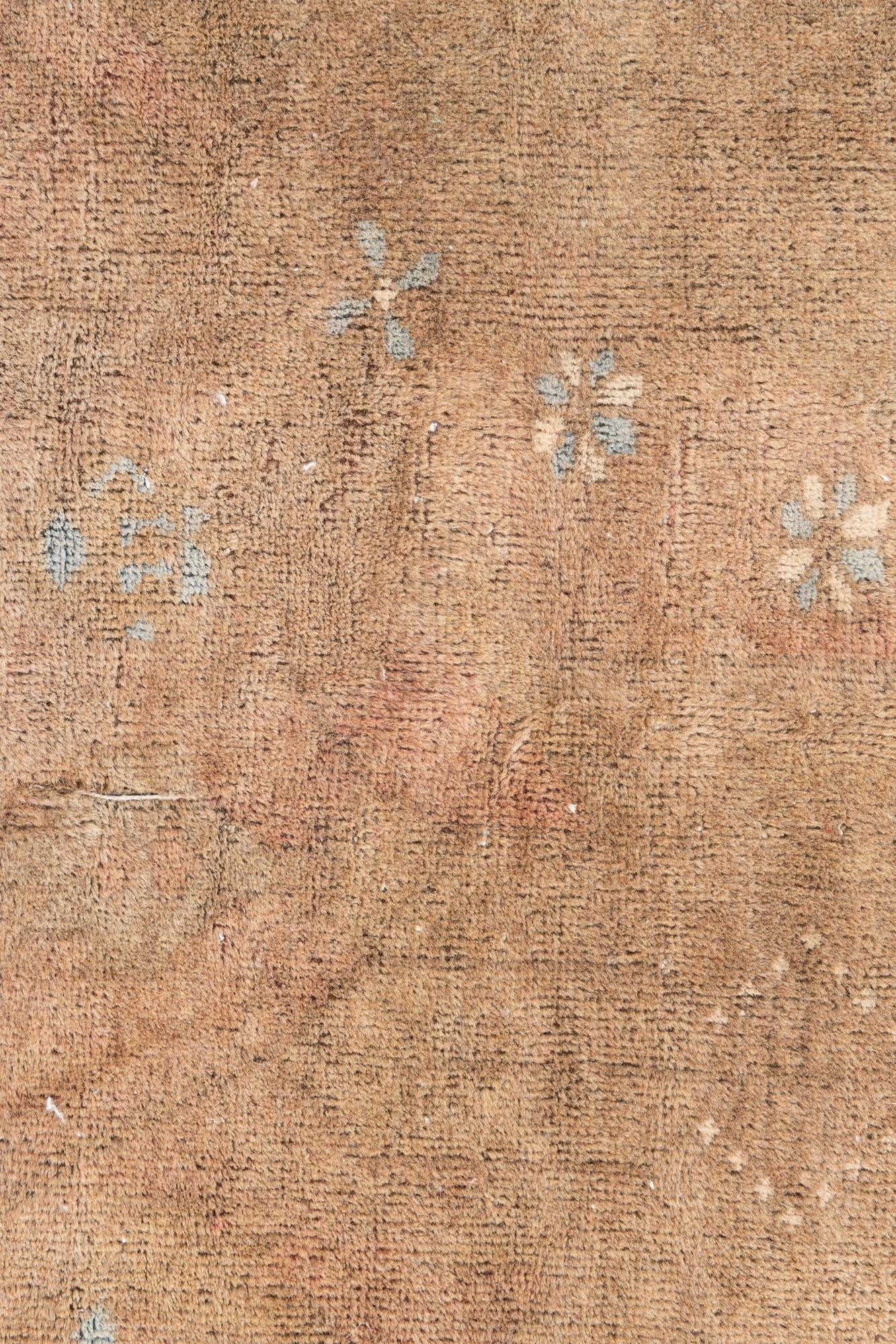 2' 9 x 4' 4 Hand Knotted Ultra Vintage Persian Wool Rug