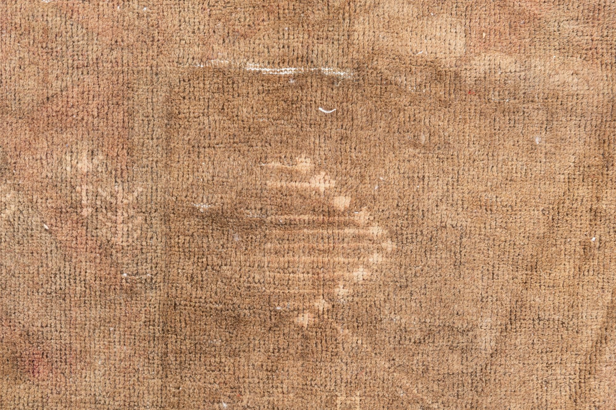 2' 9 x 4' 4 Hand Knotted Ultra Vintage Persian Wool Rug