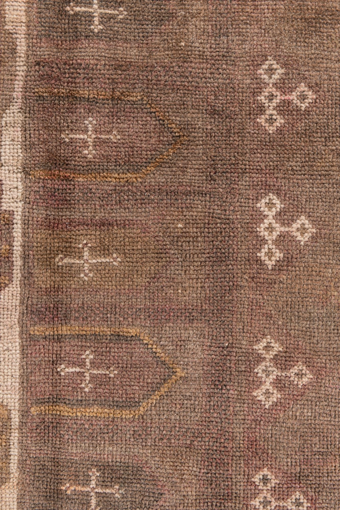 3' x 4' 10 Hand Knotted Ultra Vintage Persian Wool Rug
