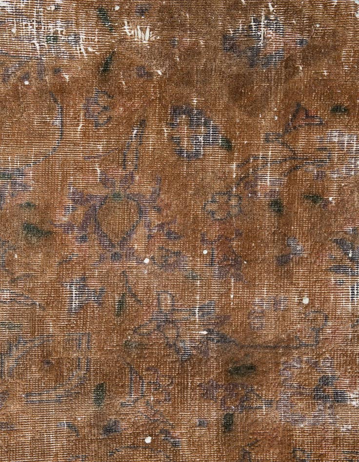 Detail image of 5' 3 x 7' 9  Hand Knotted Ultra Vintage Persian Wool Rug