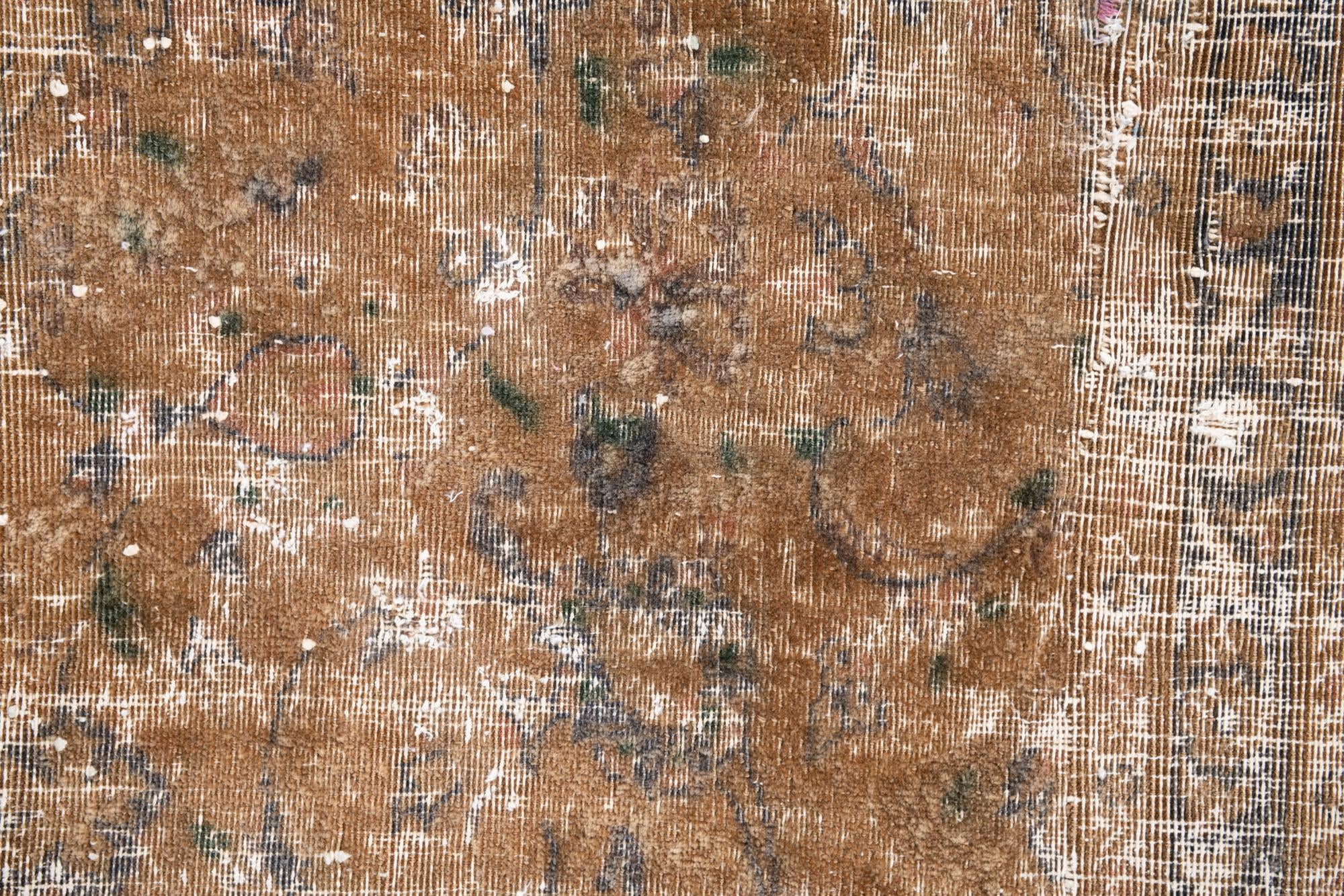 5' 3 x 7' 9 Hand Knotted Ultra Vintage Persian Wool Rug