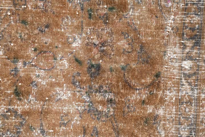5' 3 x 7' 9 Hand Knotted Ultra Vintage Persian Wool Rug