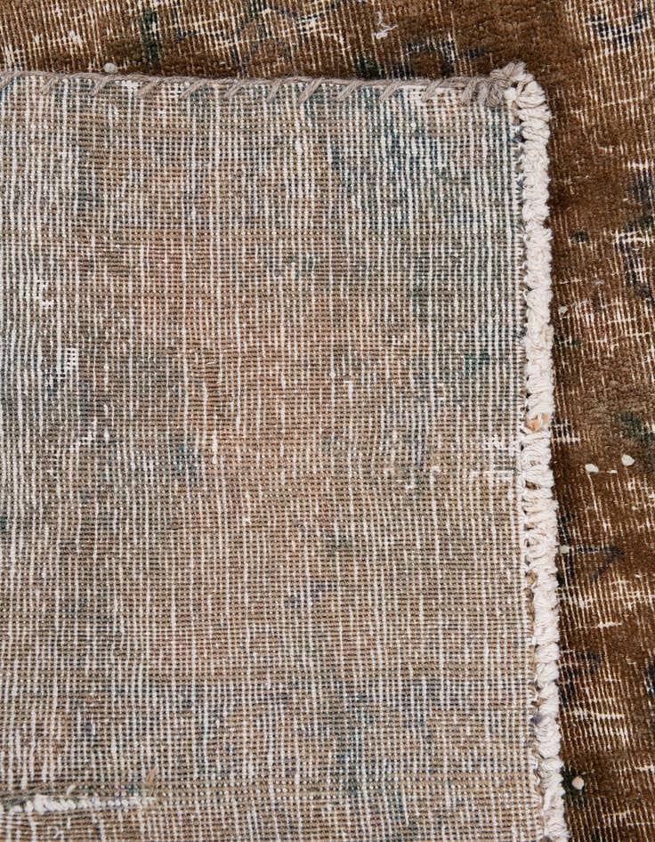 Detail image of 5' 3 x 7' 9  Hand Knotted Ultra Vintage Persian Wool Rug