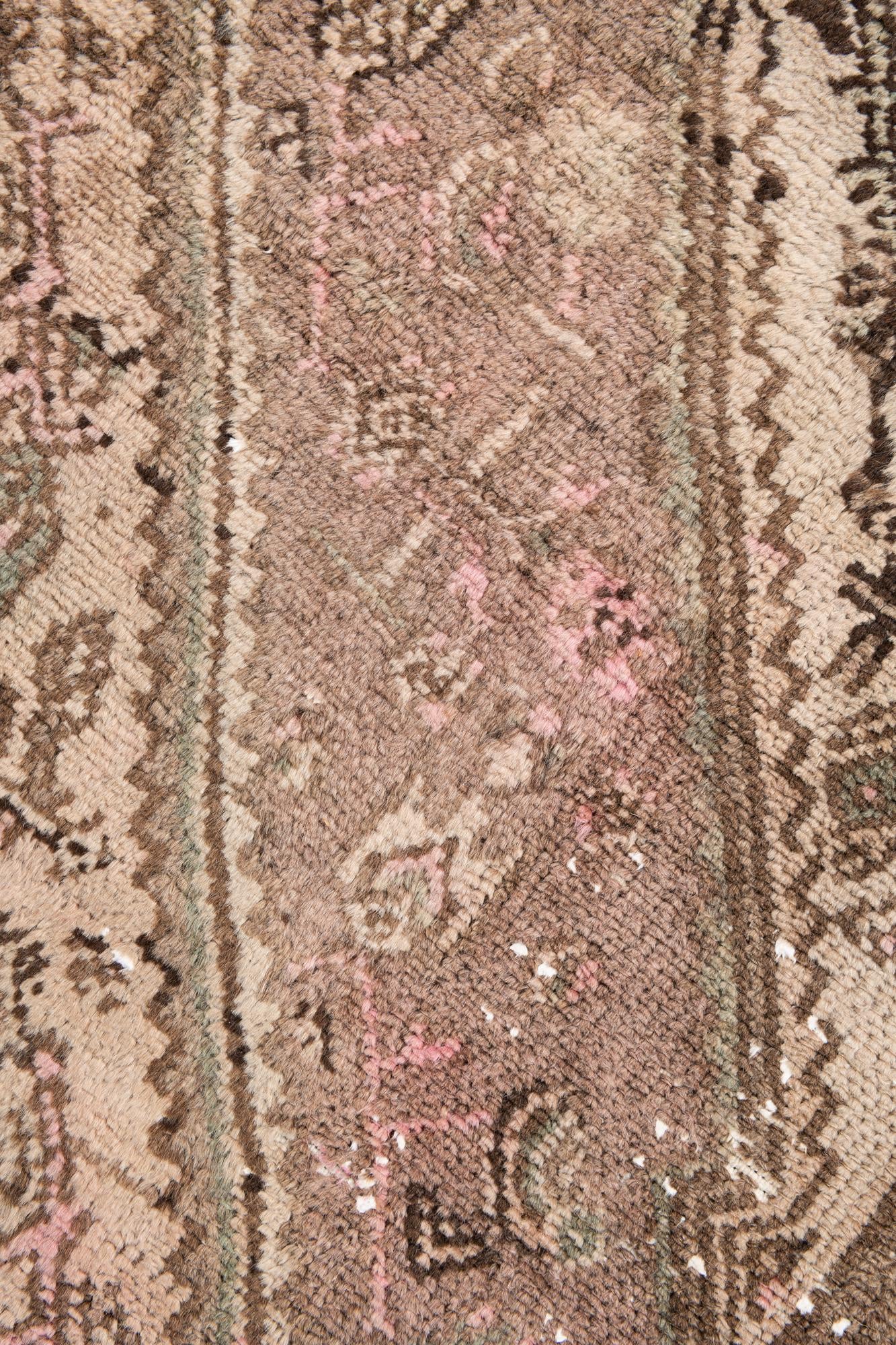6' 3 x 9' 5 Hand Knotted Ultra Vintage Persian Wool Rug