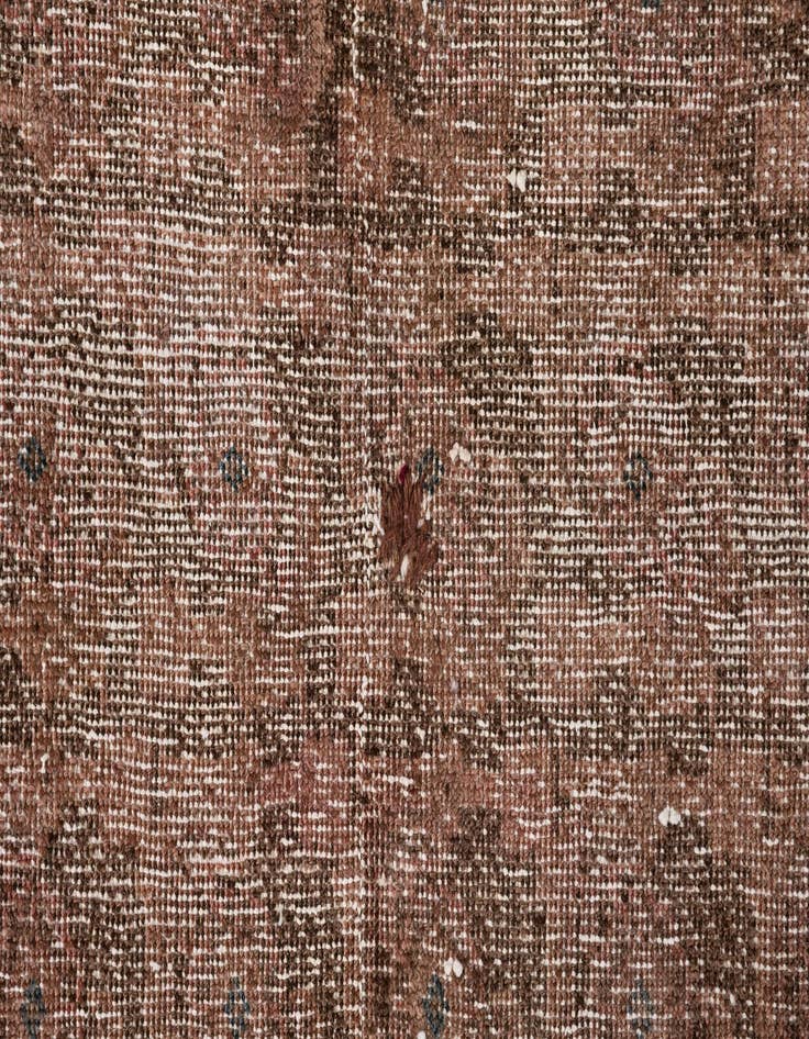 Detail image of 4' 9 x 7' 8  Hand Knotted Ultra Vintage Persian Wool Rug