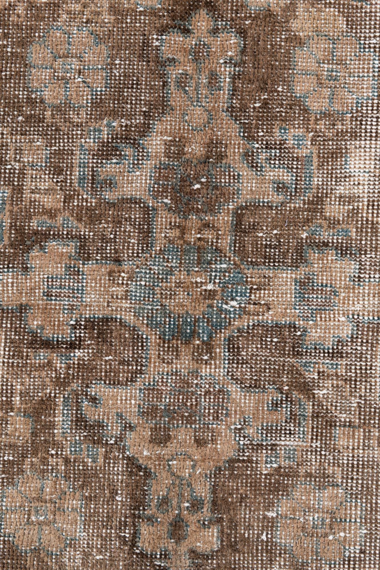 4' 2 x 7' 1 Hand Knotted Ultra Vintage Persian Wool Rug