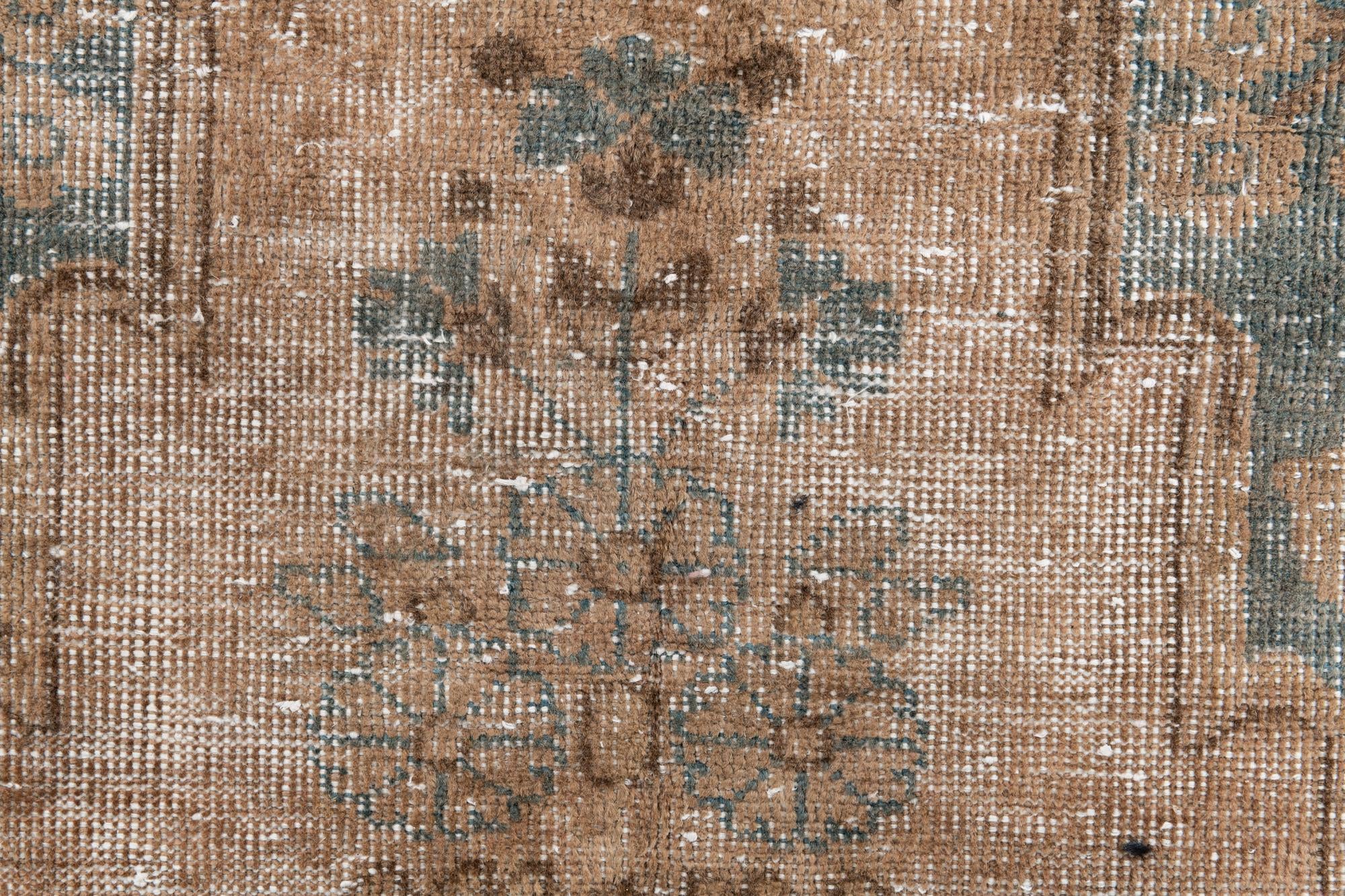 4' 2 x 7' 1 Hand Knotted Ultra Vintage Persian Wool Rug