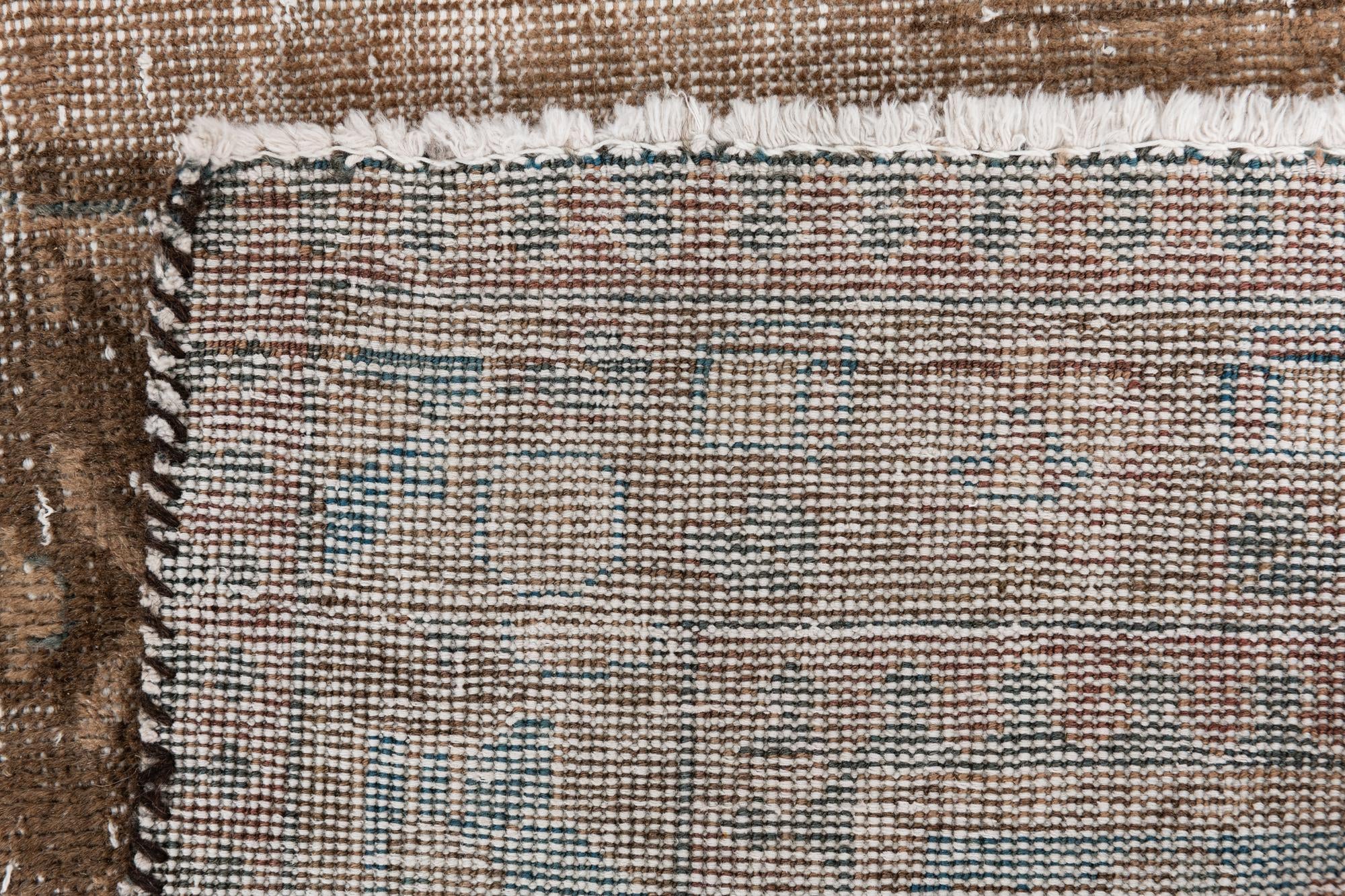 4' 2 x 7' 1 Hand Knotted Ultra Vintage Persian Wool Rug