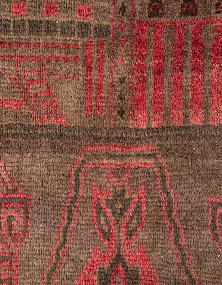 Detail image of 3' x 5' 2 Hand Knotted Ultra Vintage Persian Wool Rug