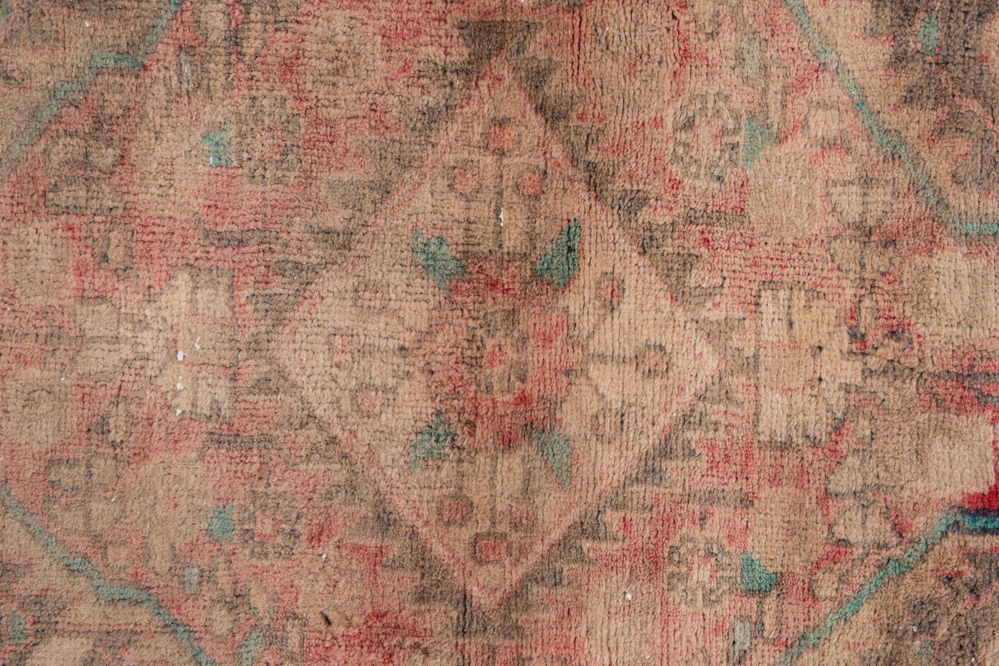 3' 6 x 5' 10 Hand Knotted Ultra Vintage Persian Wool Rug