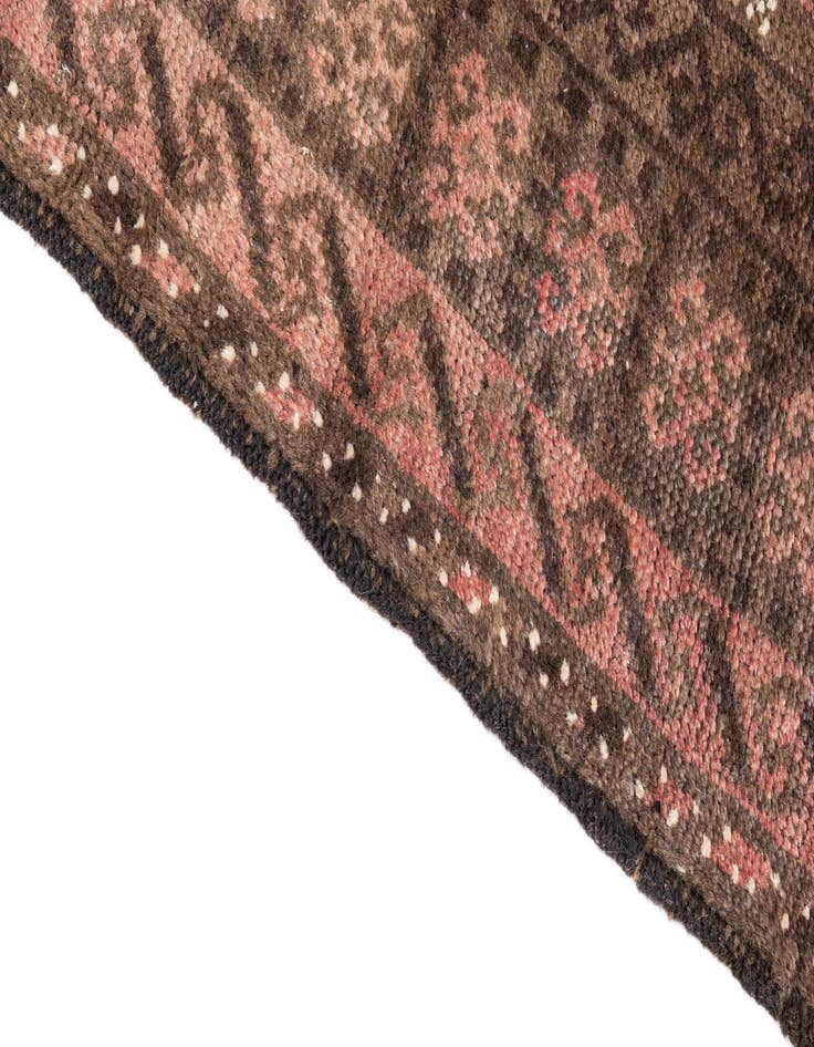 Detail image of 3' 4 x 5' 10  Hand Knotted Ultra Vintage Persian Wool Rug