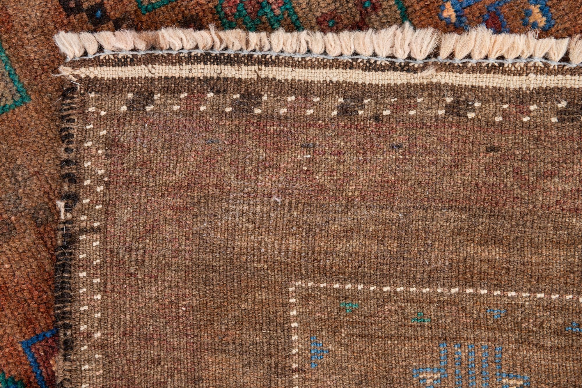 3' 7 x 5' 10 Hand Knotted Ultra Vintage Persian Wool Rug