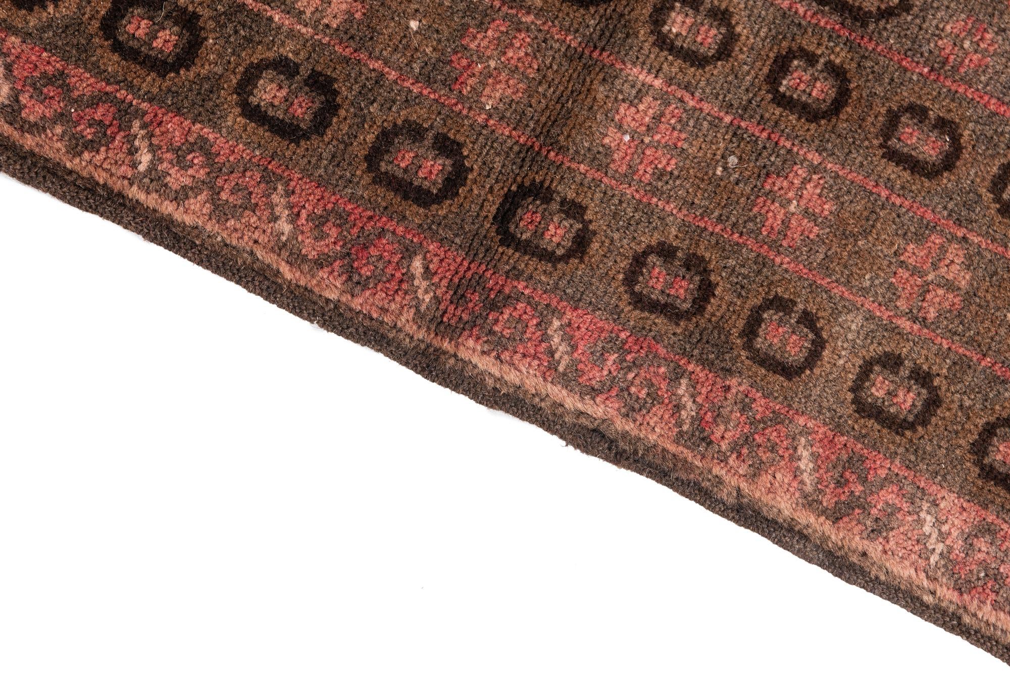 3' 5 x 6' Hand Knotted Ultra Vintage Persian Wool Rug