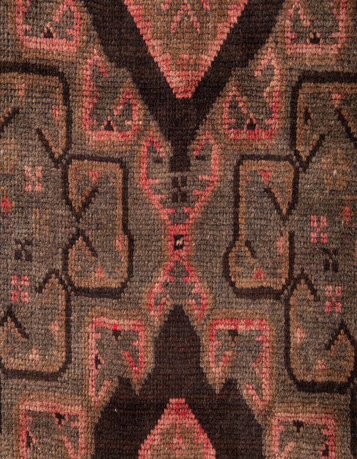Detail image of 3' 5 x 6'  Hand Knotted Ultra Vintage Persian Wool Rug