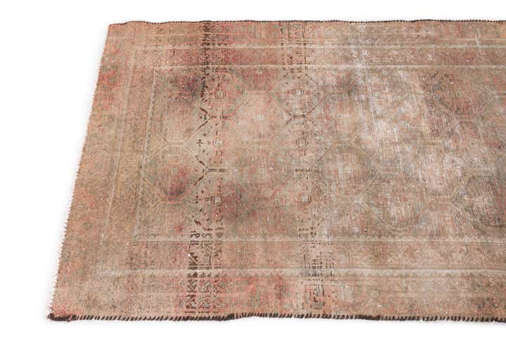 3' x 5' 9 Hand Knotted Ultra Vintage Persian Wool Rug