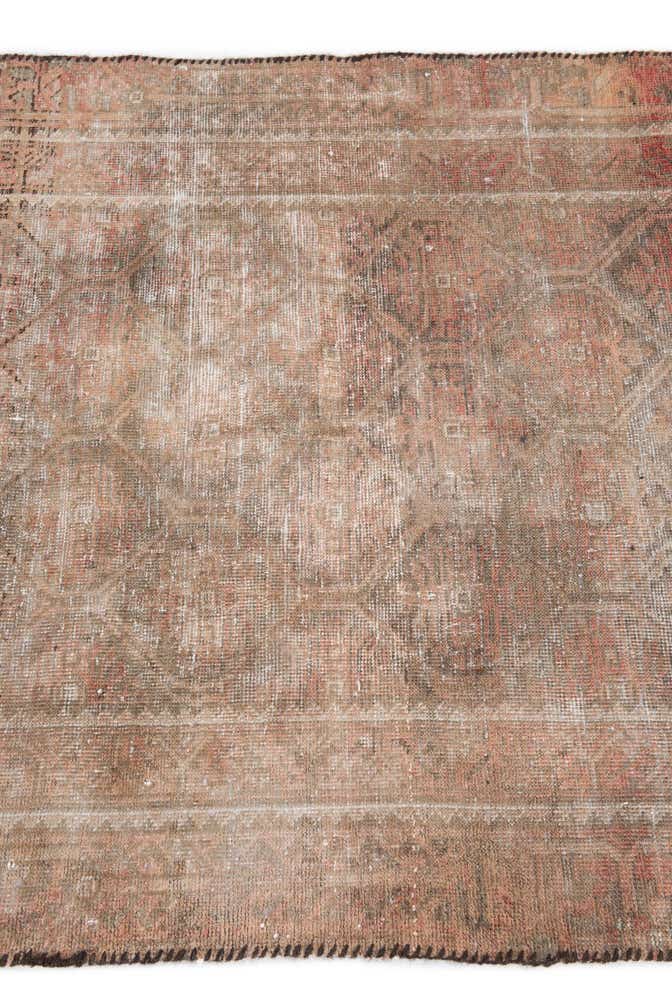 3' x 5' 9 Hand Knotted Ultra Vintage Persian Wool Rug