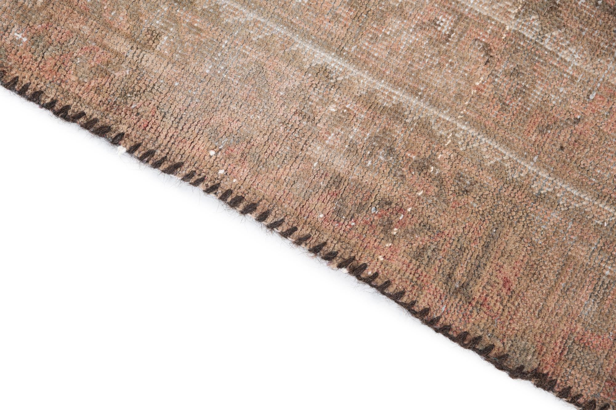 3' x 5' 9 Hand Knotted Ultra Vintage Persian Wool Rug