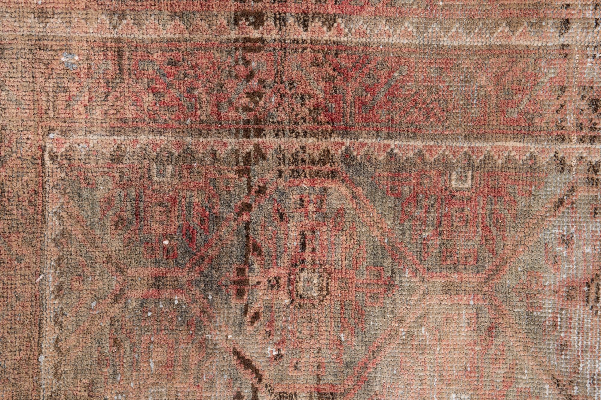 3' x 5' 9 Hand Knotted Ultra Vintage Persian Wool Rug