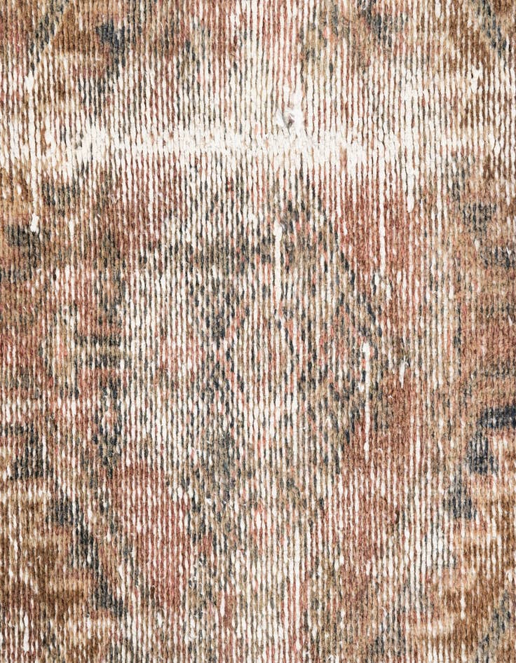 Detail image of 3' 4 x 6' 2  Hand Knotted Ultra Vintage Persian Wool Rug