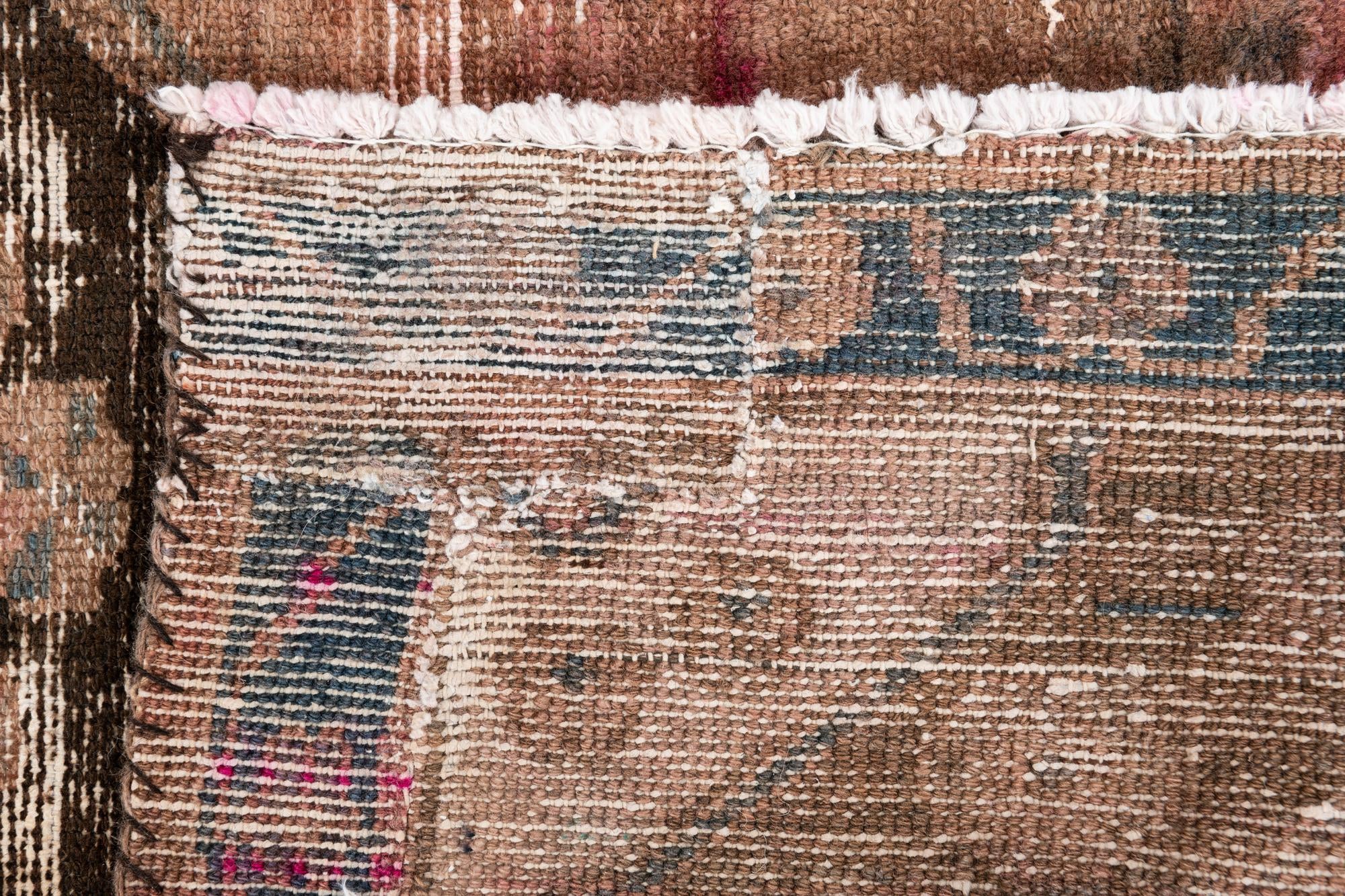 3' 6 x 6' 9 Hand Knotted Ultra Vintage Persian Wool Rug