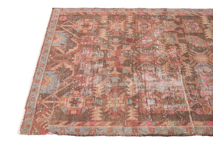 Detail image of 3' 4 x 6' 1 Hand Knotted Ultra Vintage Persian Wool Rug