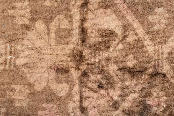 4' x 6' 2 Hand Knotted Ultra Vintage Persian Wool Rug