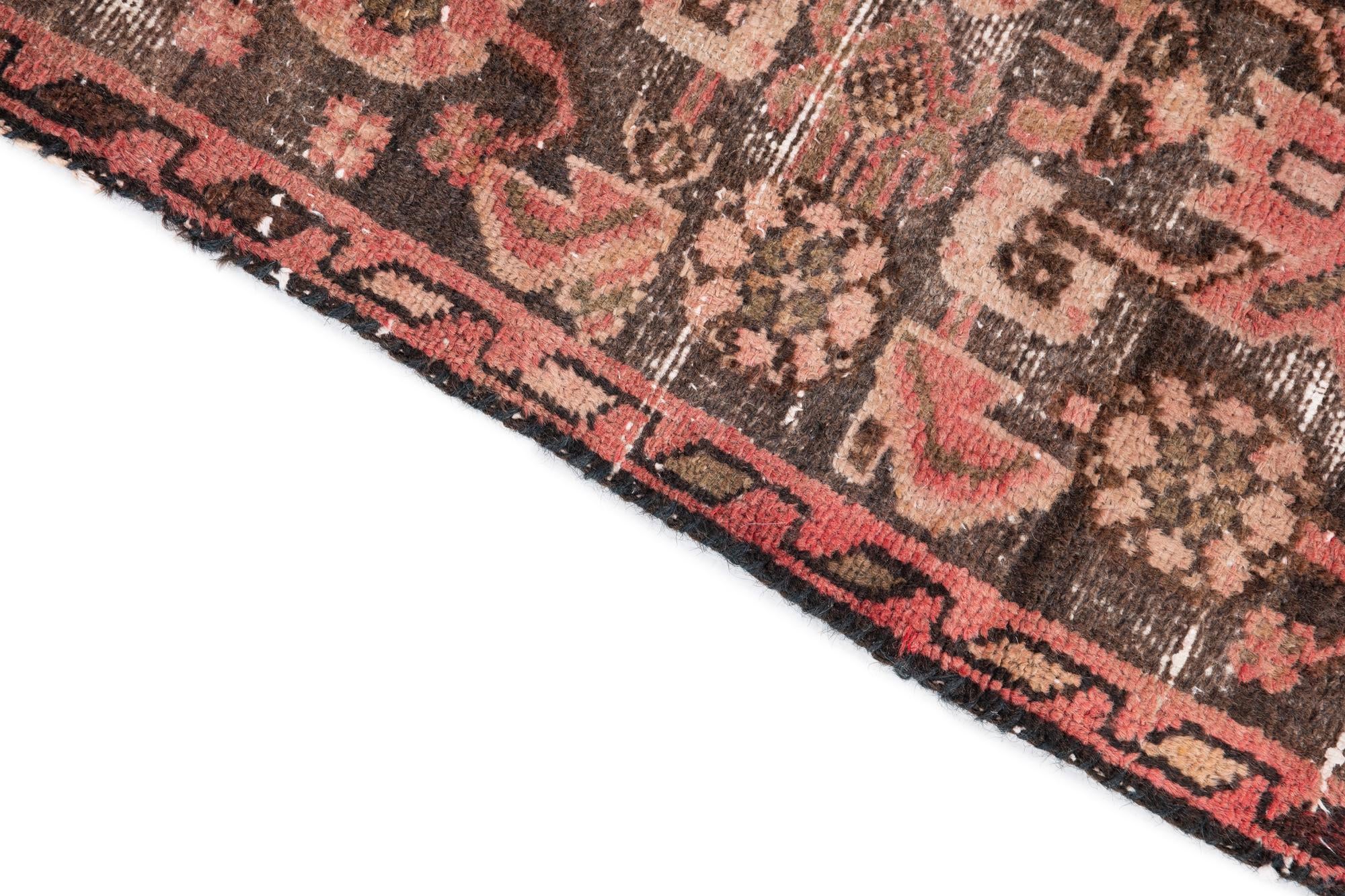 2' 9 x 4' 8 Hand Knotted Ultra Vintage Persian Wool Rug